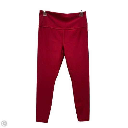 Athletic Leggings By Athleta In Red, Size: M