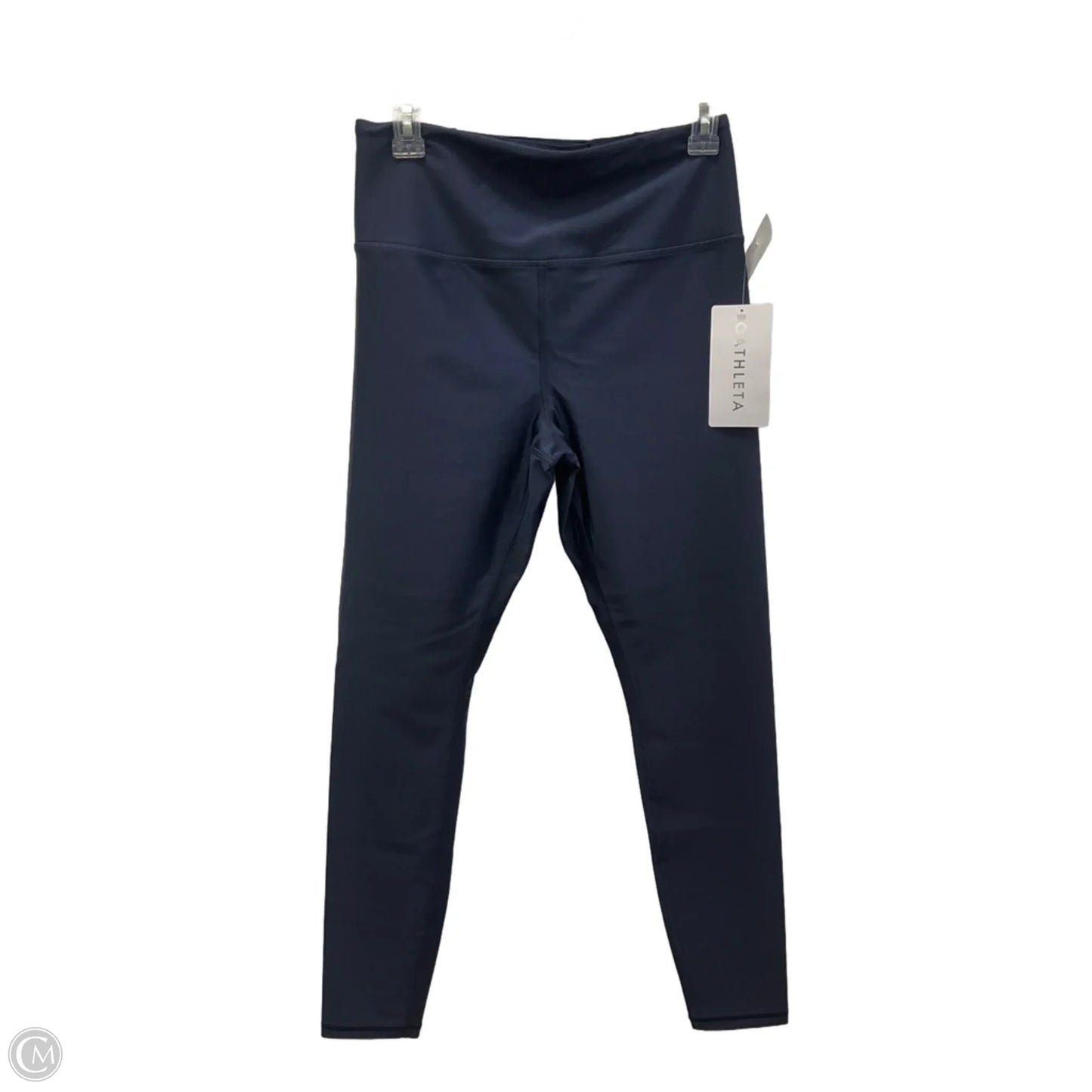 Athletic Leggings By Athleta In Blue, Size: M