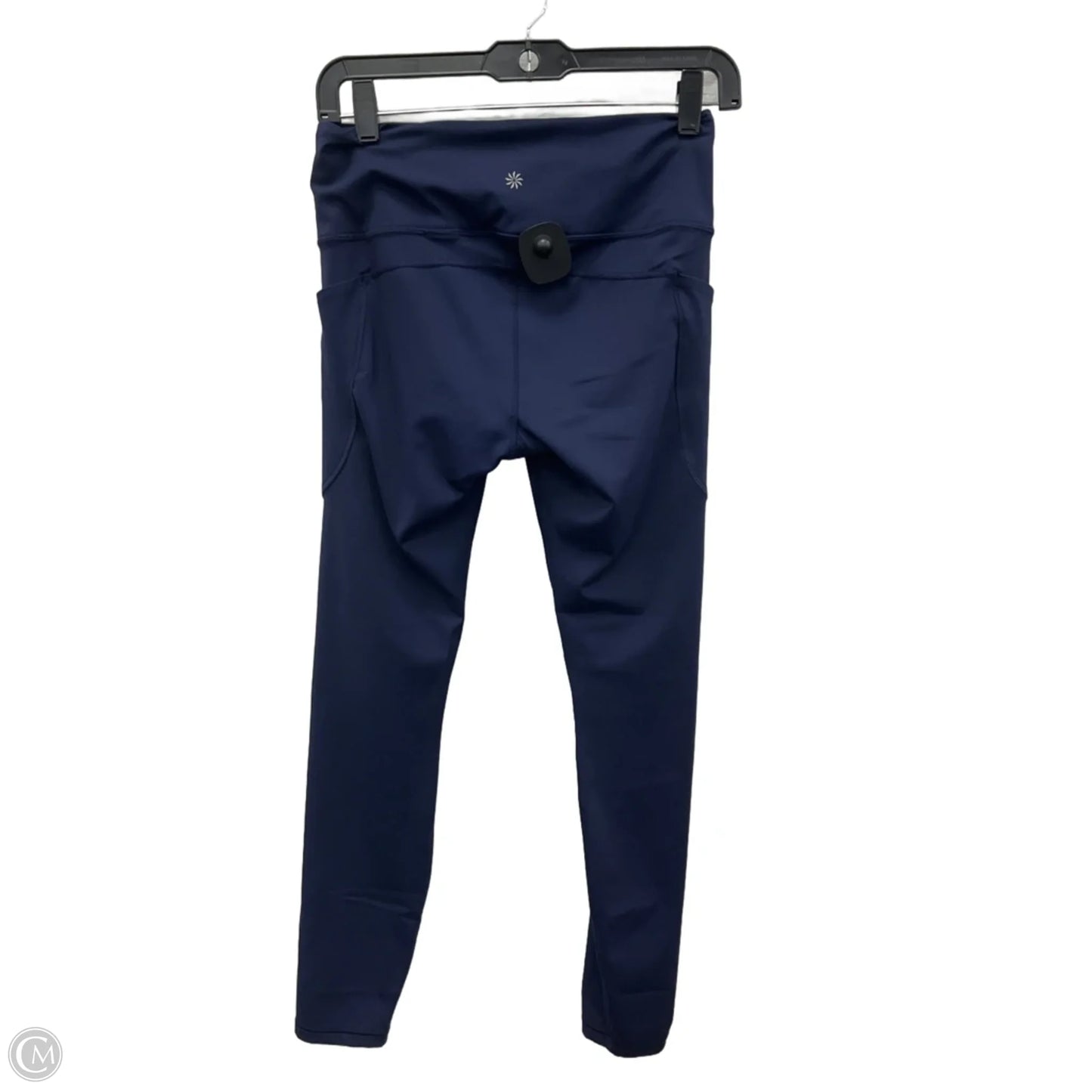 Athletic Leggings By Athleta In Blue, Size: M