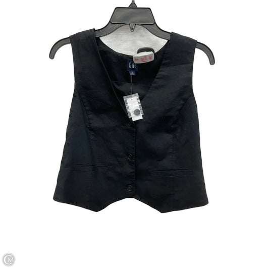 Vest Other By Gap In Black, Size: S