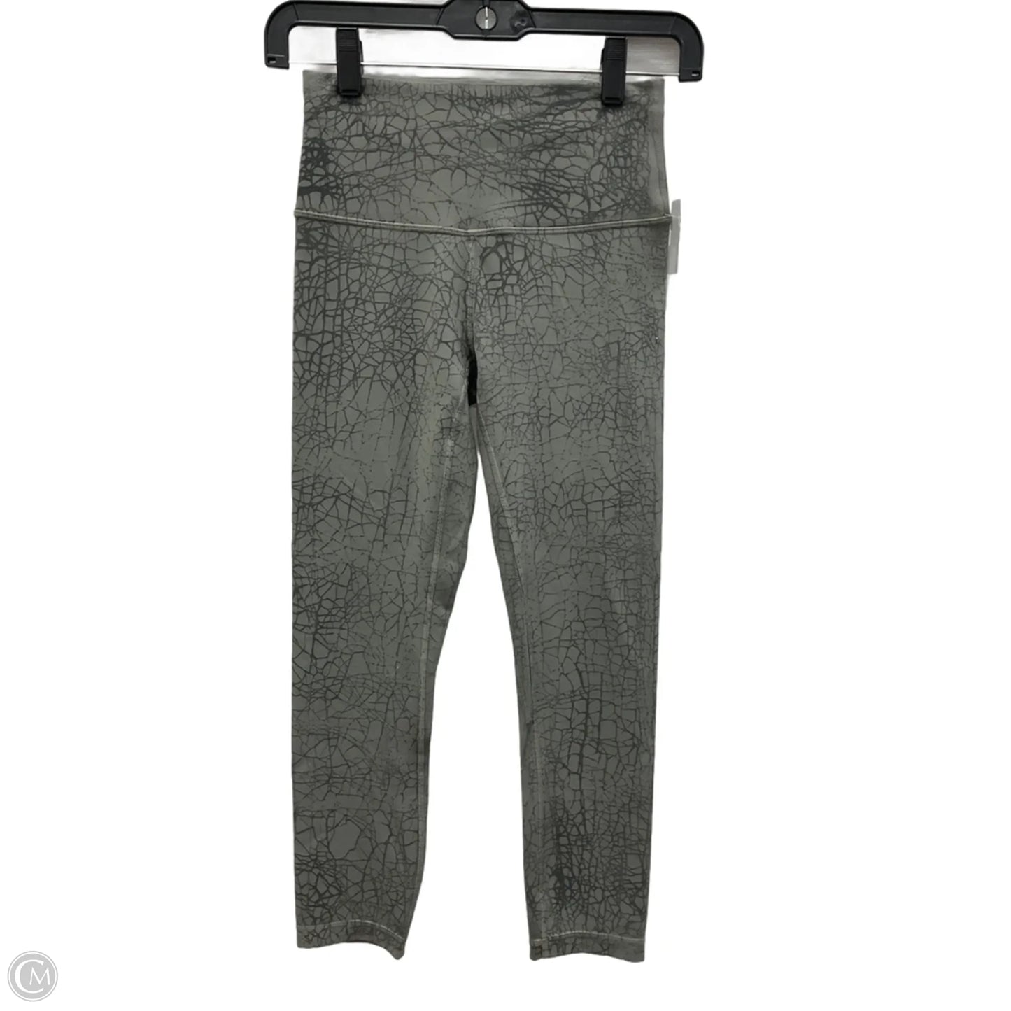 Athletic Leggings By Lululemon In Green, Size: 4