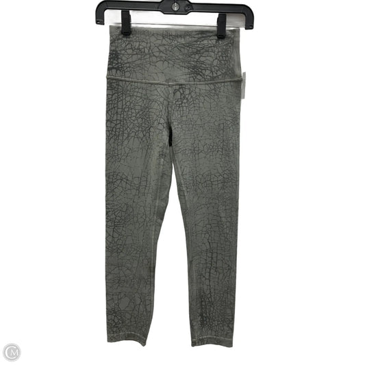 Athletic Leggings By Lululemon In Green, Size: 4
