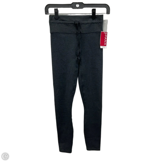 Athletic Leggings By Spanx In Grey, Size: S