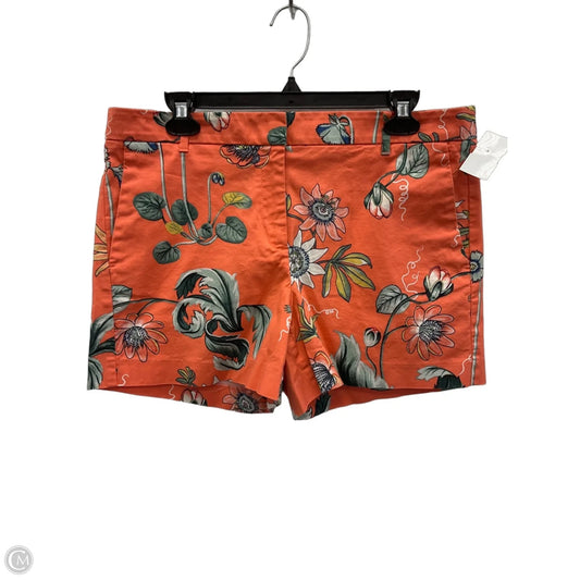 Shorts By Ann Taylor In Floral Print, Size: 10
