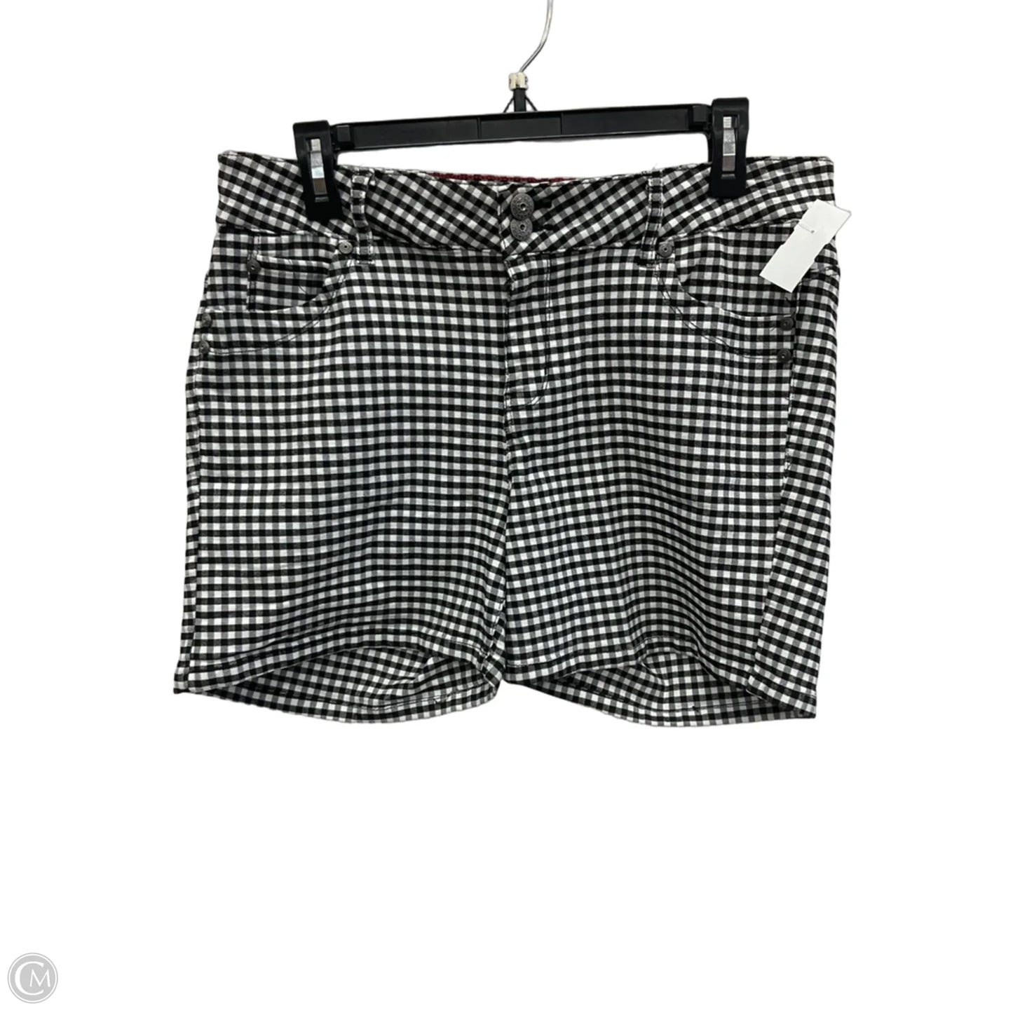 Shorts By Clothes Mentor In Plaid Pattern, Size: 16