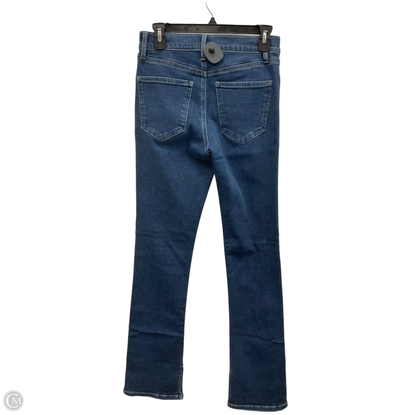 Jeans Boot Cut By Express In Blue Denim, Size: 4