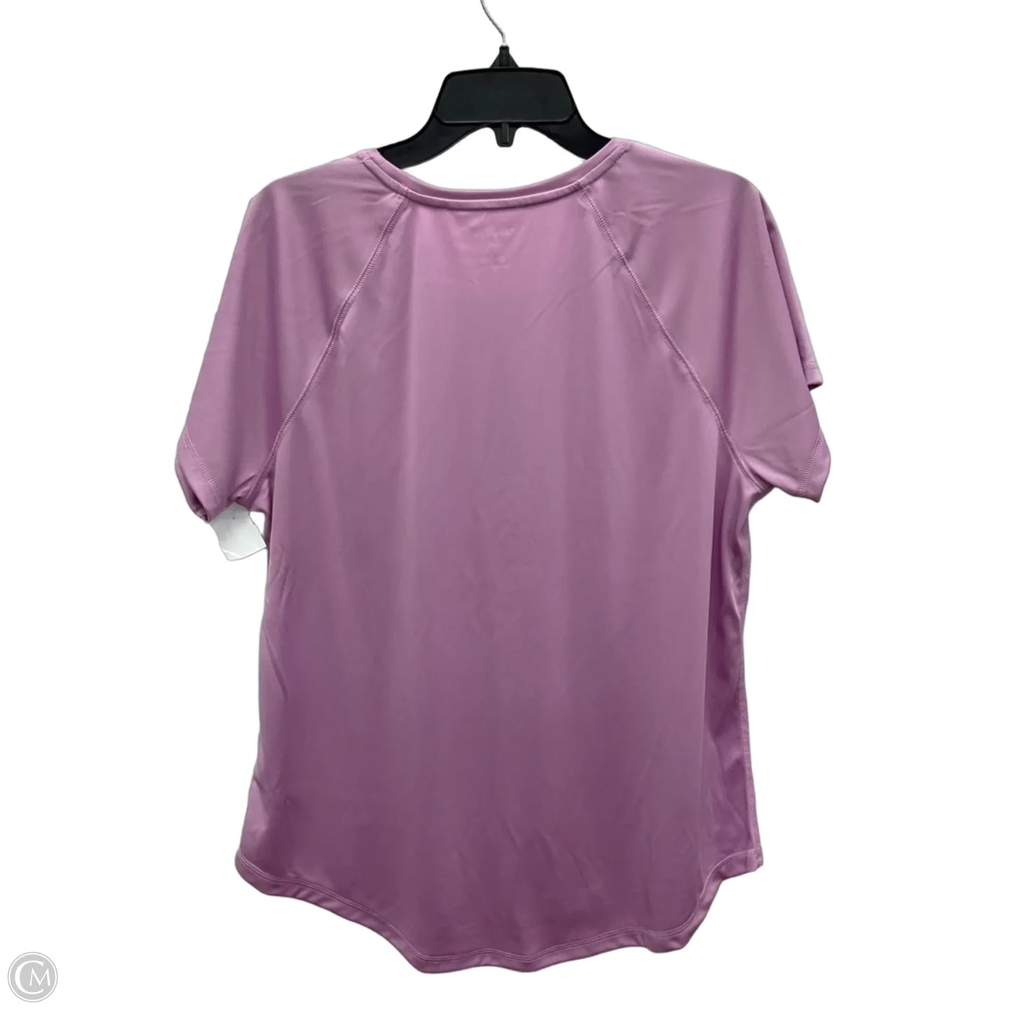 Athletic Top Short Sleeve By Tek Gear In Purple, Size: Xl