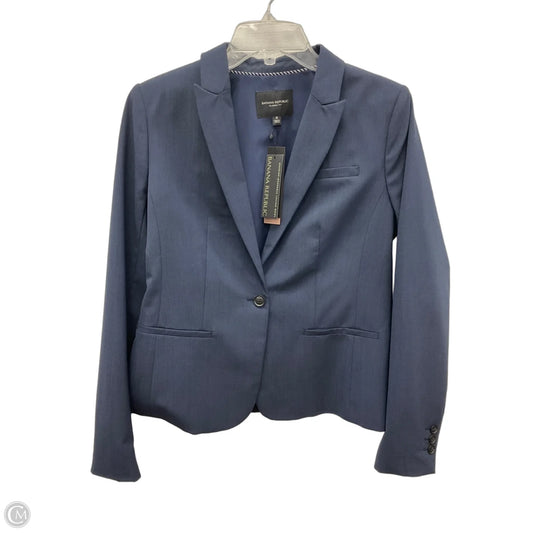 Blazer By Banana Republic In Blue, Size: 8