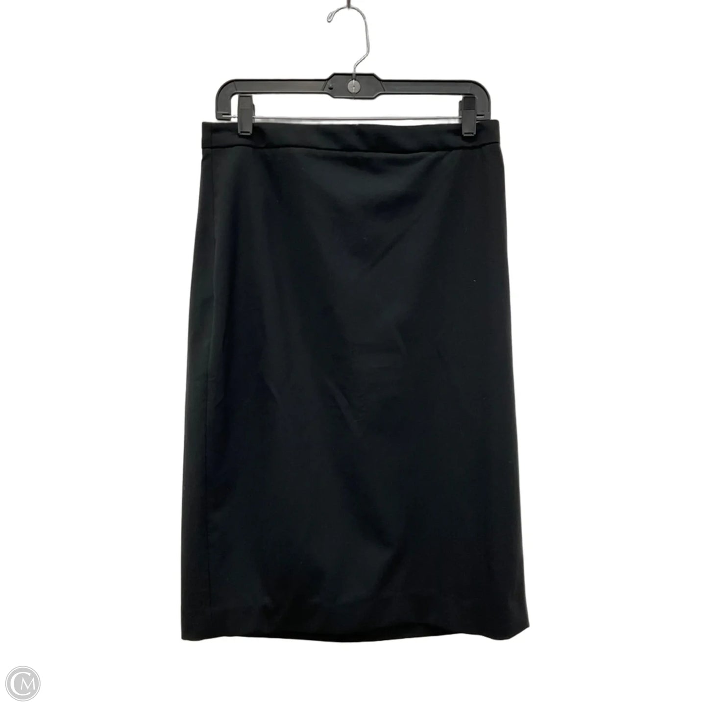 Skirt Midi By Banana Republic In Black, Size: 8