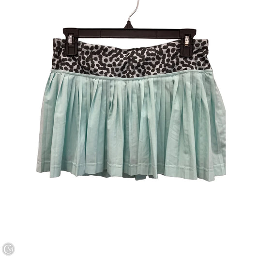 Athletic Skort By Lululemon In Blue, Size: 6
