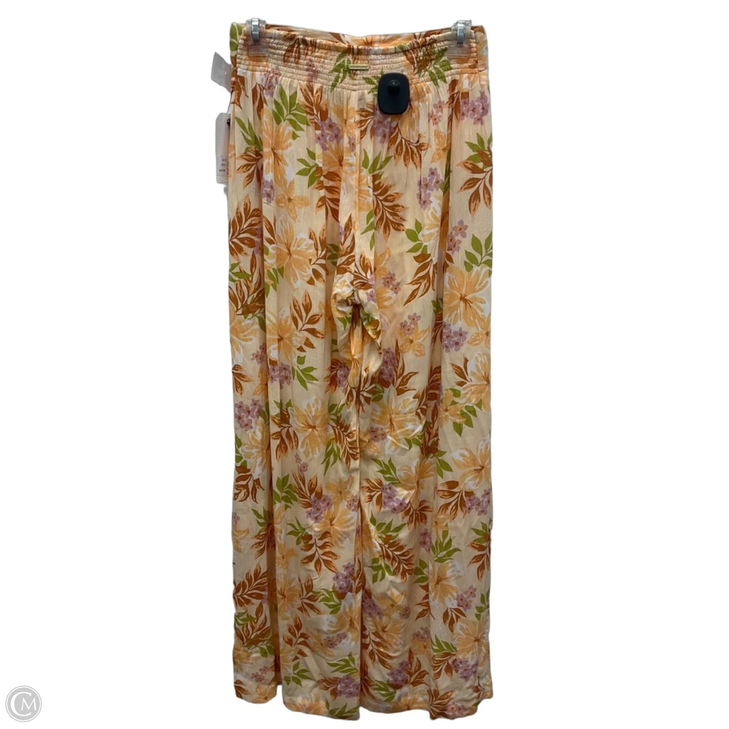Pants Wide Leg By Billabong In Floral Print, Size: M