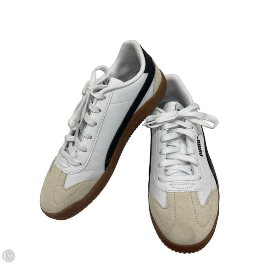 Shoes Sneakers By Puma In Black & White, Size: 9.5