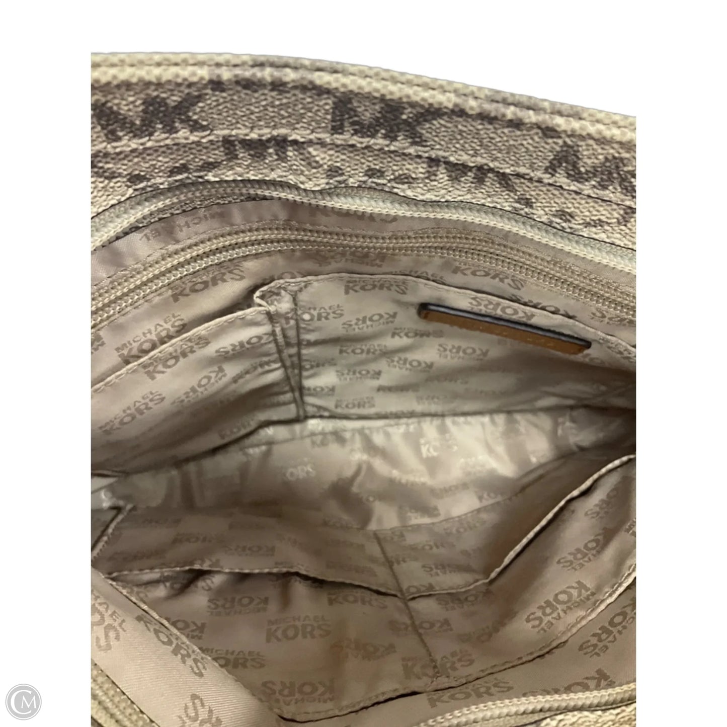 Crossbody Designer By Michael Kors, Size: Medium