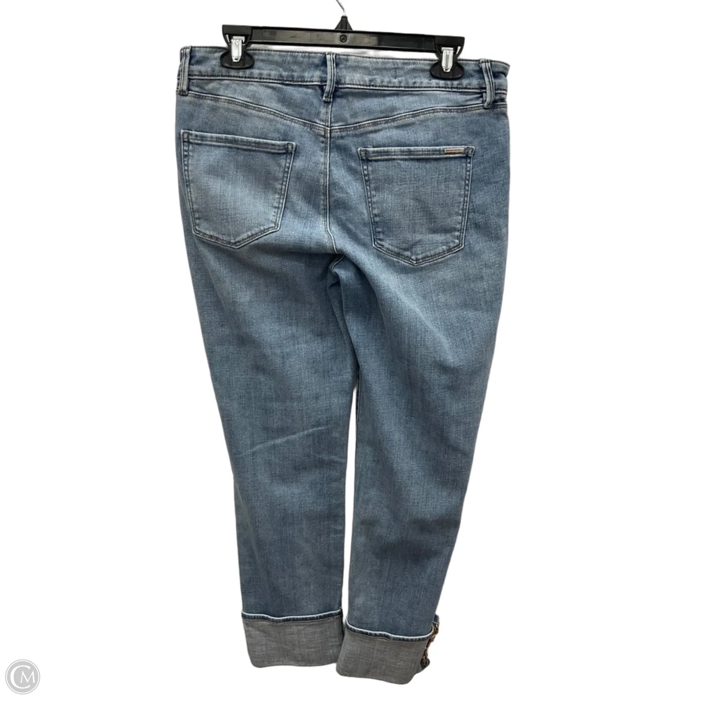 Jeans Cropped By White House Black Market In Blue Denim, Size: 10