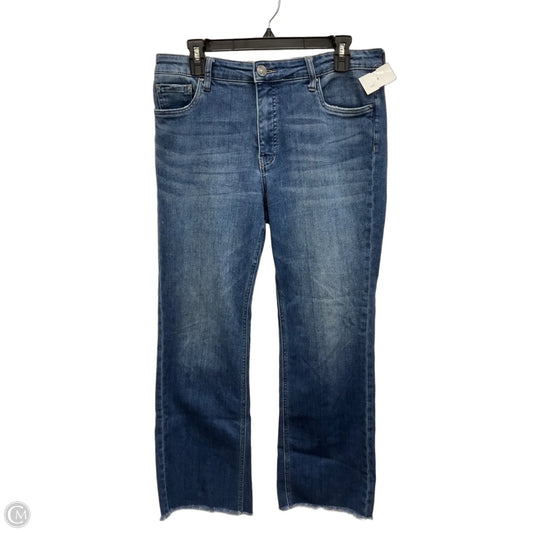 Jeans Boot Cut By Kut In Blue Denim, Size: 10