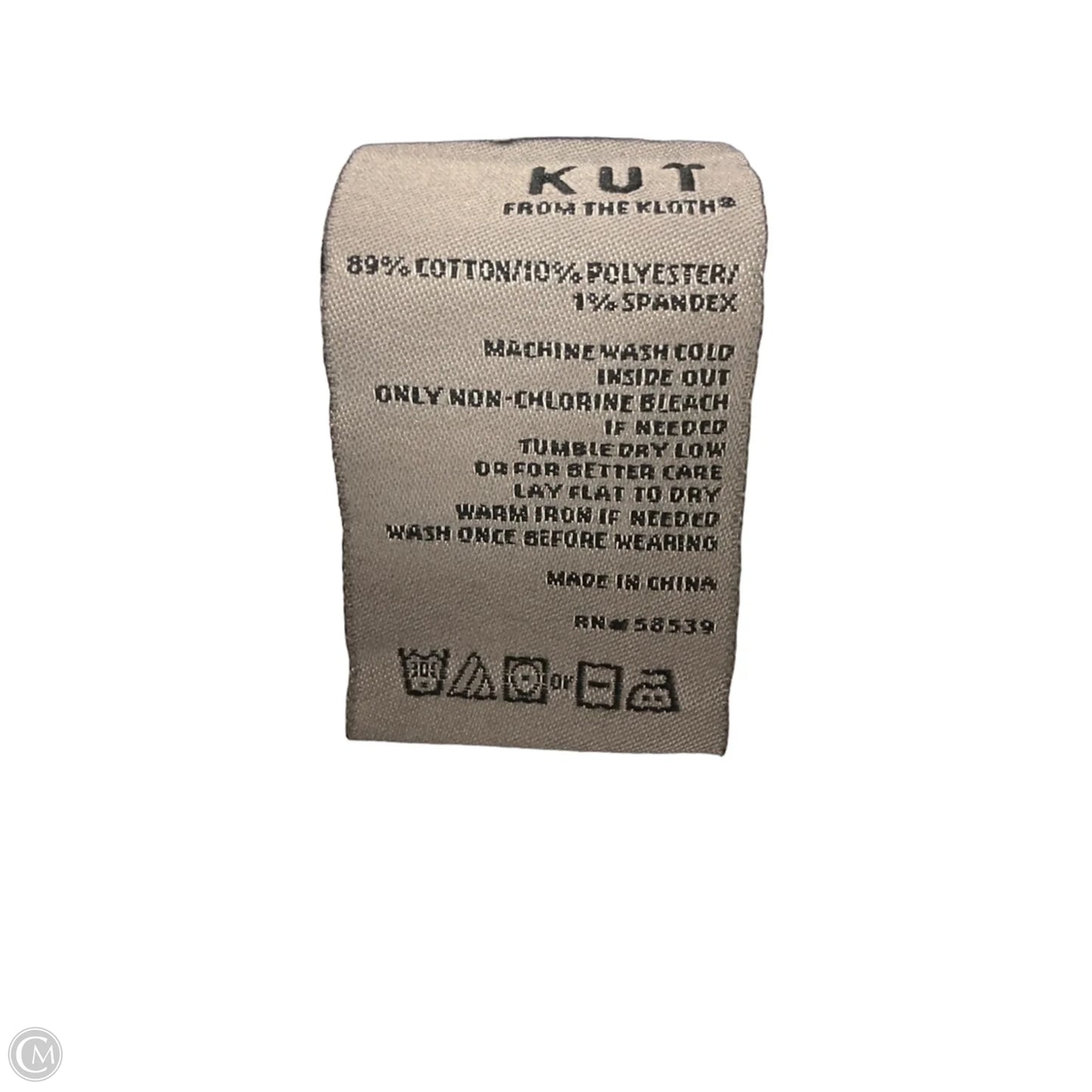 Jeans Boot Cut By Kut In Blue Denim, Size: 10