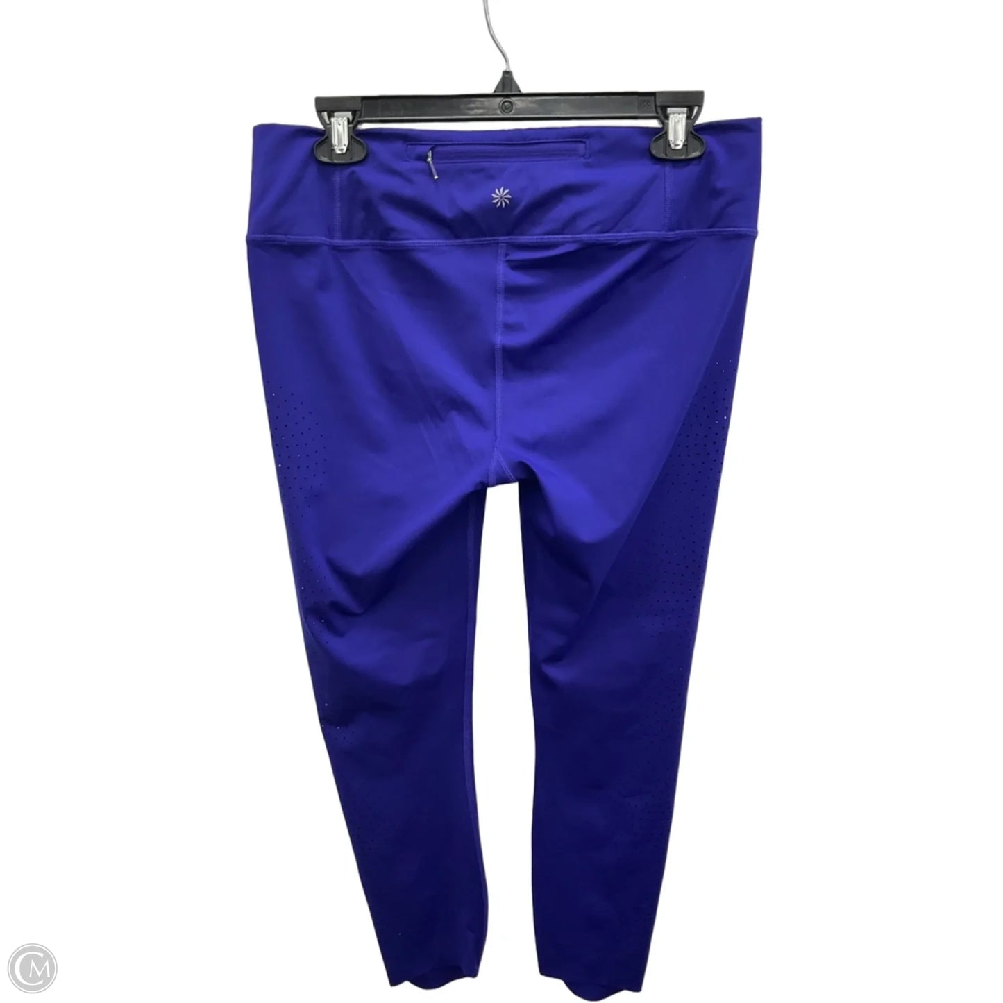 Athletic Leggings By Athleta In Blue, Size: M