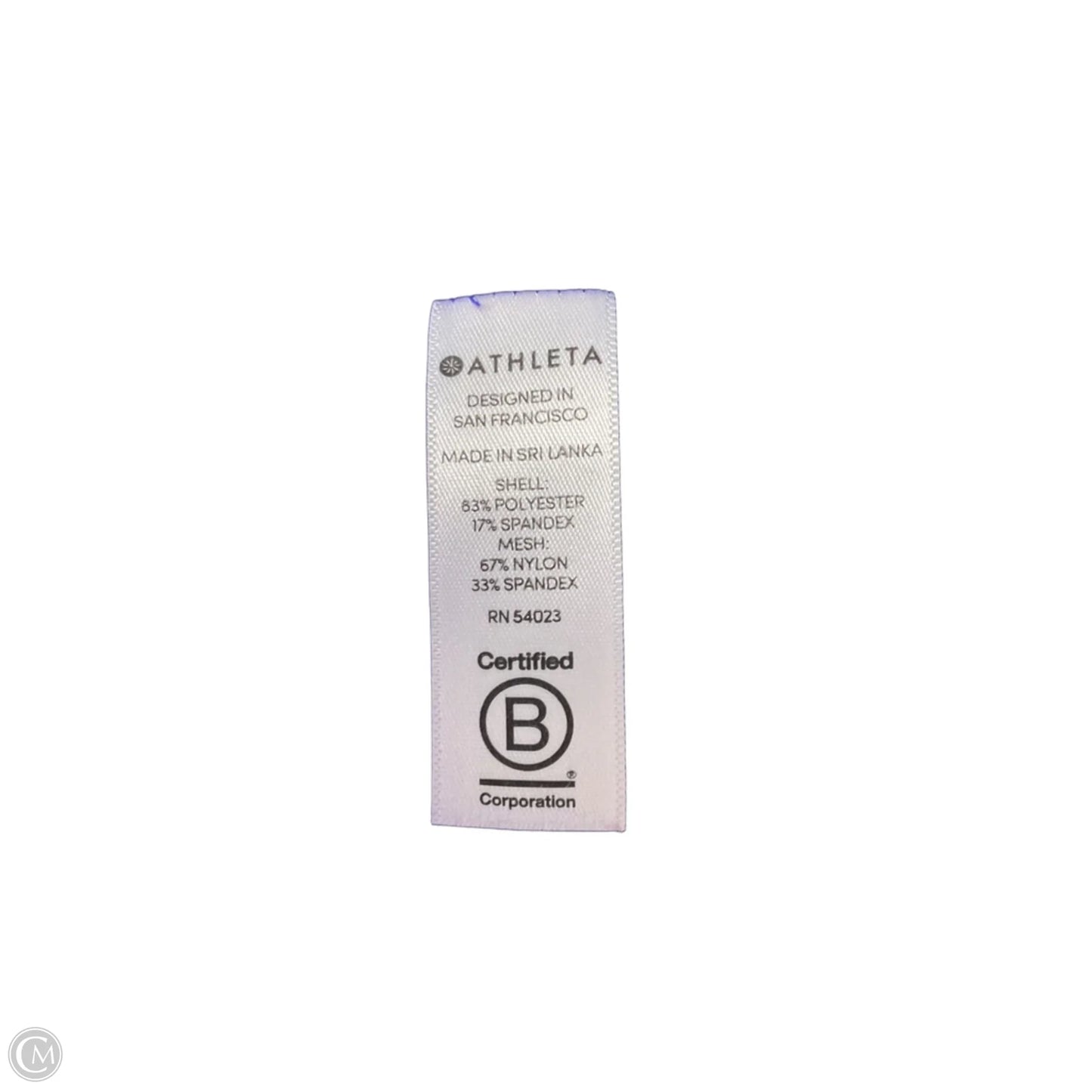 Athletic Leggings By Athleta In Blue, Size: M