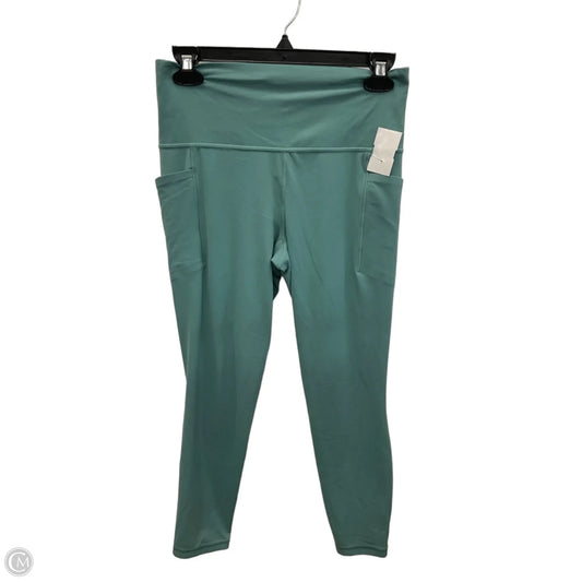 Athletic Leggings By Athleta In Green, Size: M