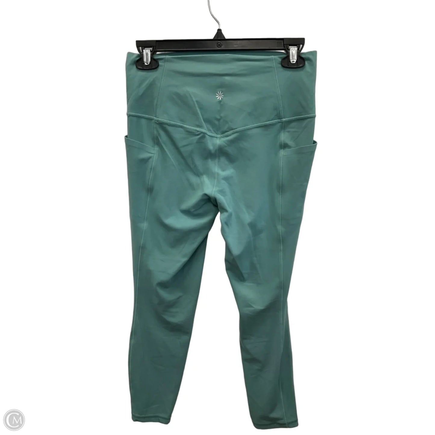 Athletic Leggings By Athleta In Green, Size: M