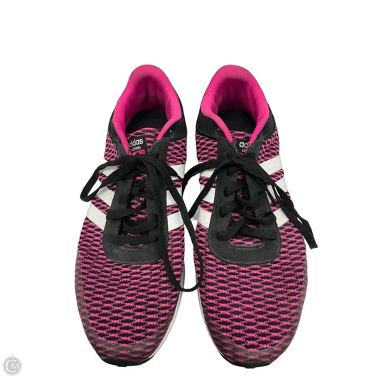 Shoes Athletic By Adidas In Black & Pink, Size: 11