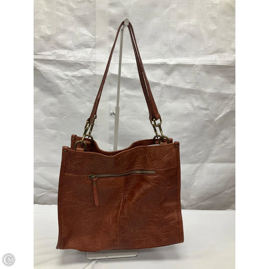 Handbag Leather By Cmc, Size: Medium