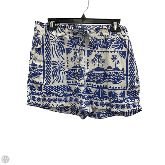 Shorts By Rachel Zoe In Blue & White, Size: Xl