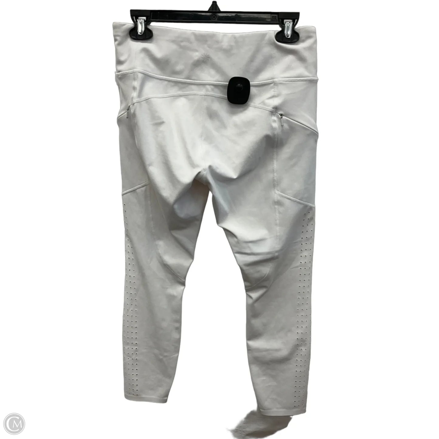 Athletic Leggings By Athleta In White, Size: M