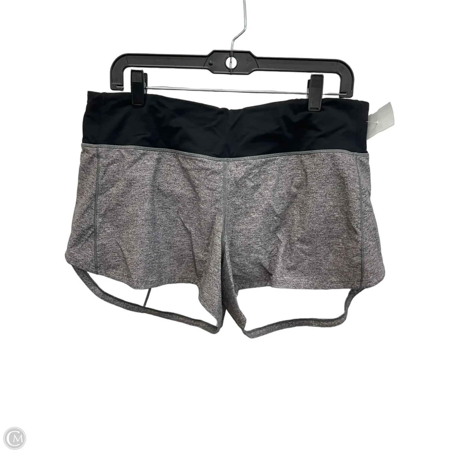 Athletic Shorts By Lululemon In Grey, Size: 12