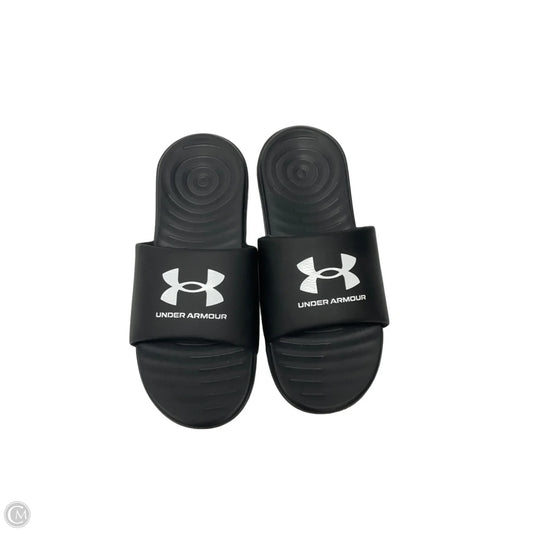 Sandals Sport By Under Armour In Black & White, Size: 10