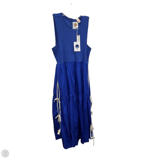 Dress Casual Maxi By Daily Practice By Anthropologie In Blue, Size: M