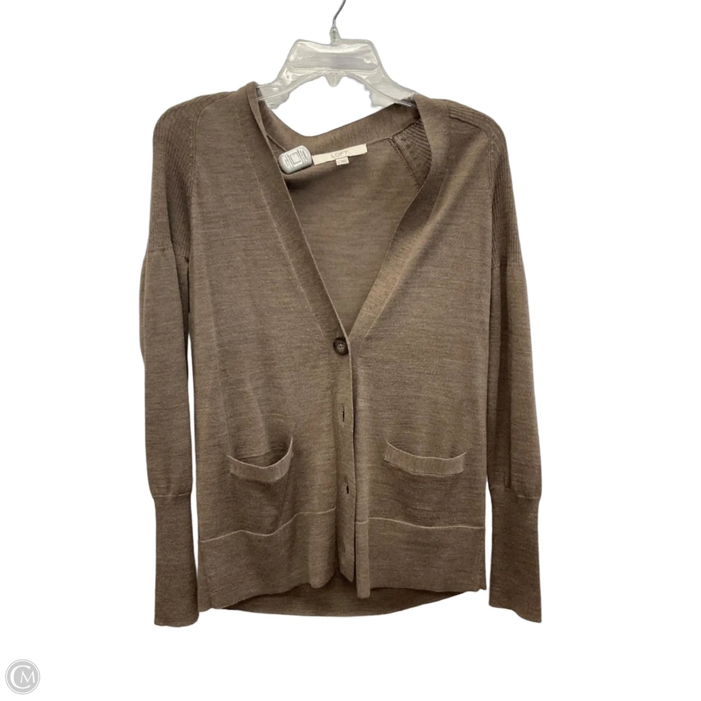 Cardigan By Loft In Brown, Size: L