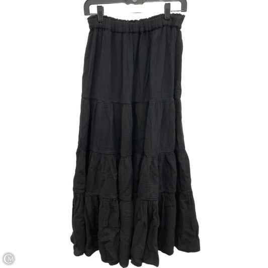 Skirt Maxi By Sundry In Black, Size: S
