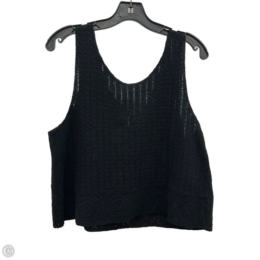 Top Sleeveless By J. Jill In Black, Size: M