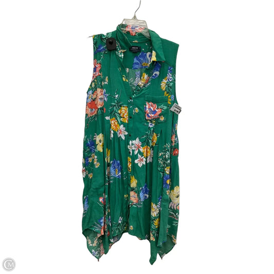 Dress Casual Short By Maeve In Green, Size: 12p