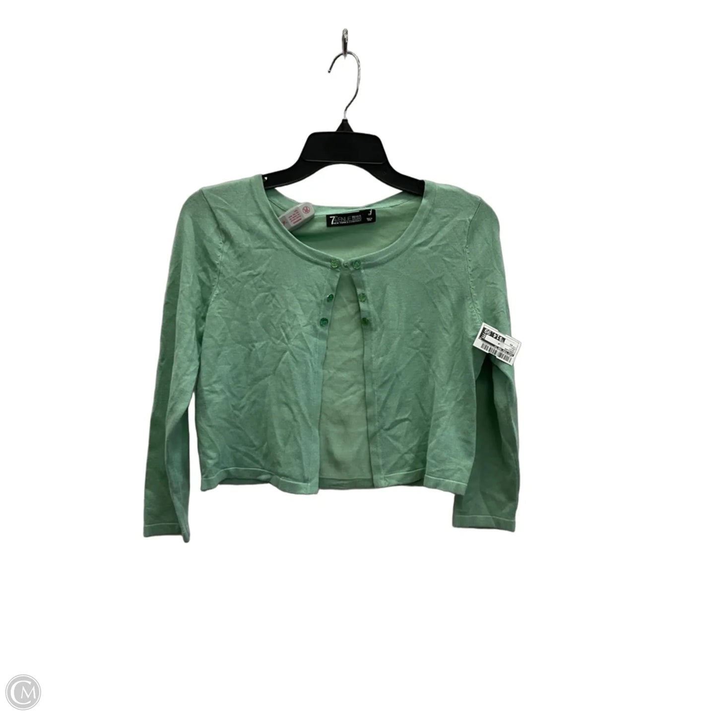 Cardigan By New York And Co In Green, Size: Xs