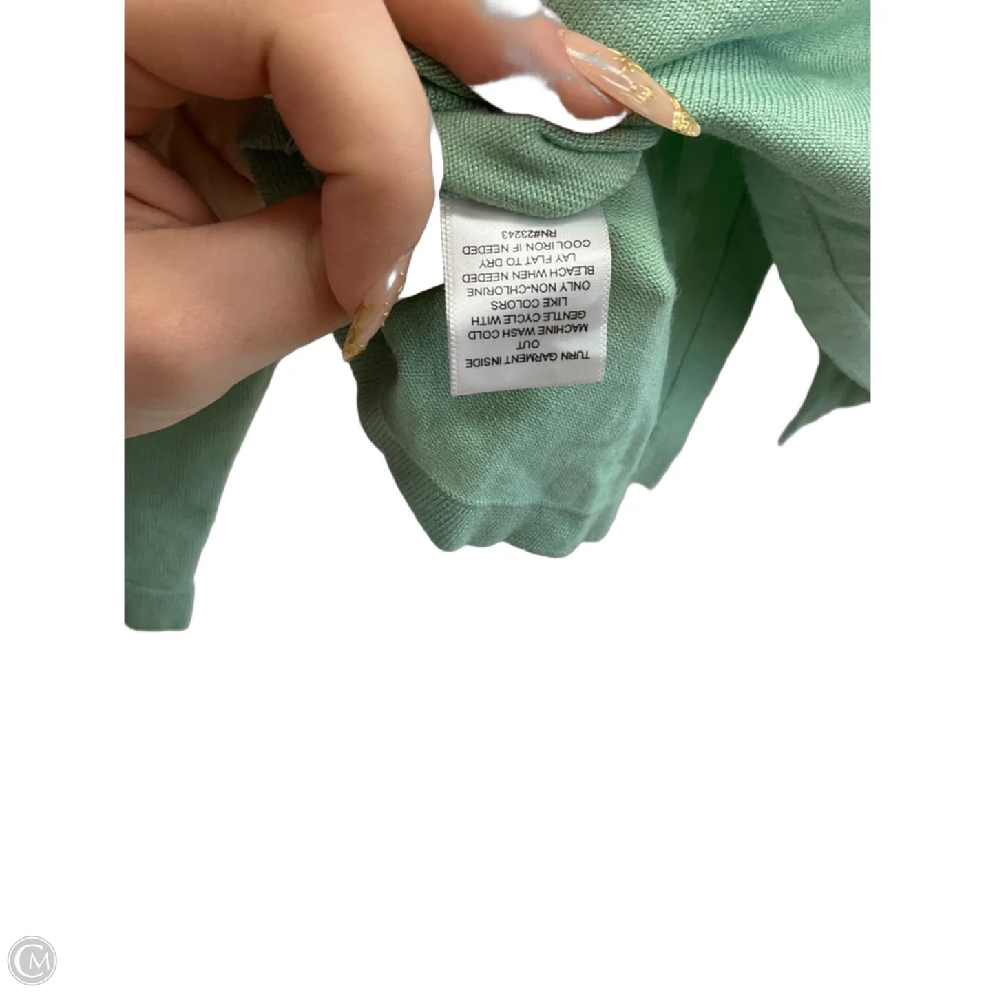 Cardigan By New York And Co In Green, Size: Xs
