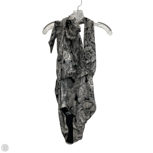 Swimsuit By Express In Black & Cream, Size: Xl