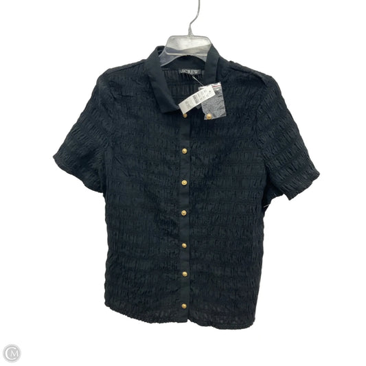 Top Short Sleeve By J. Crew In Black, Size: 2x