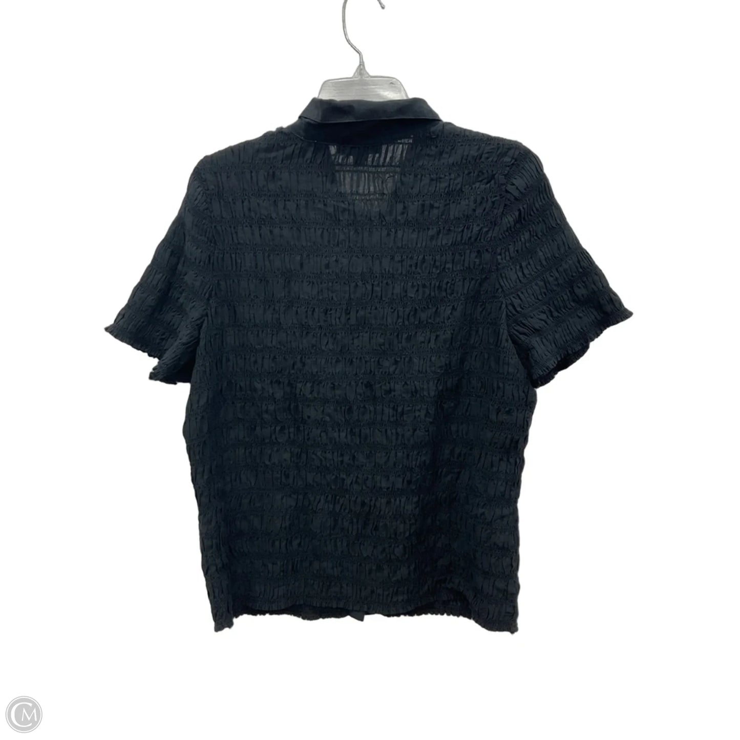 Top Short Sleeve By J. Crew In Black, Size: 2x