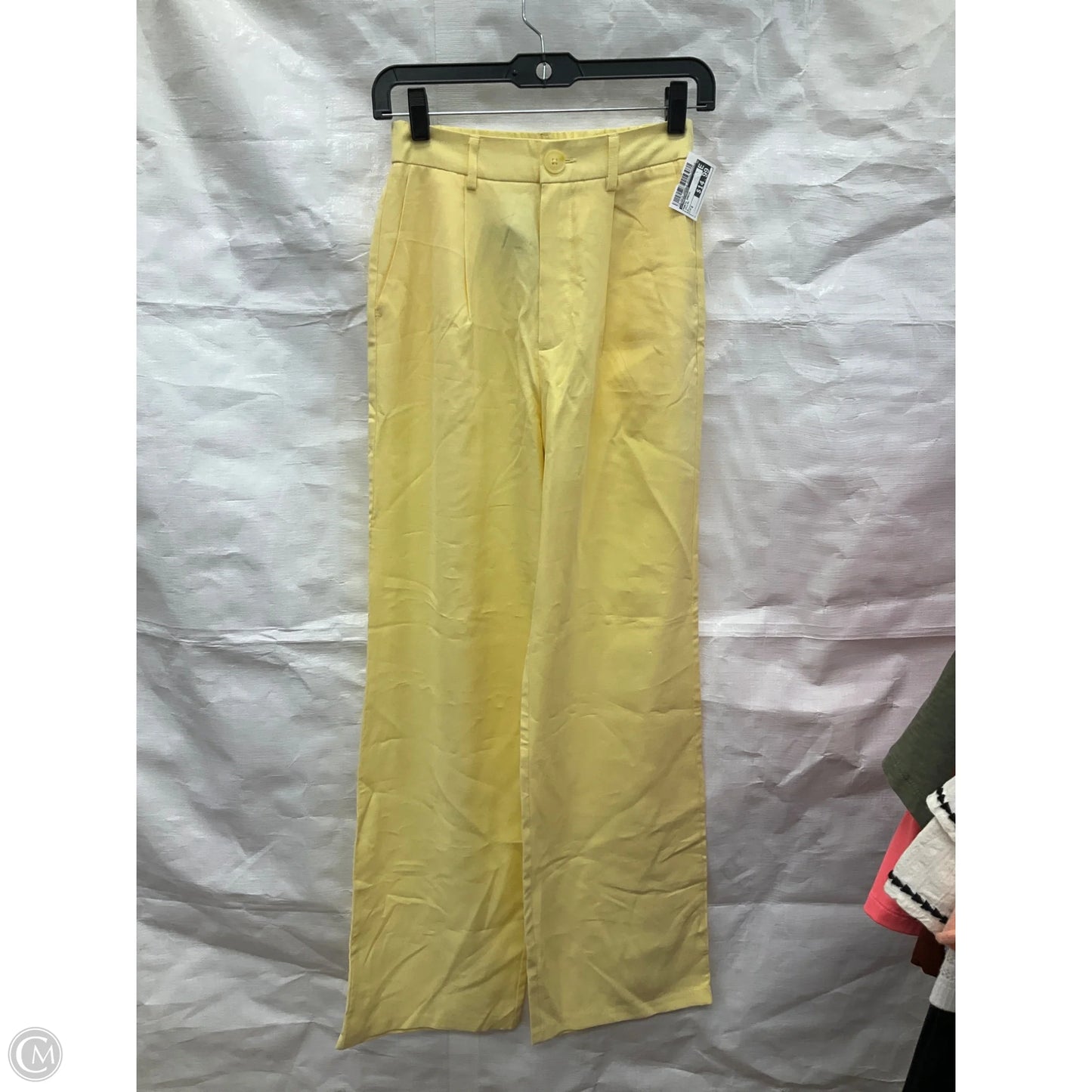 Pants Dress By Stradivarius In Yellow, Size: 2