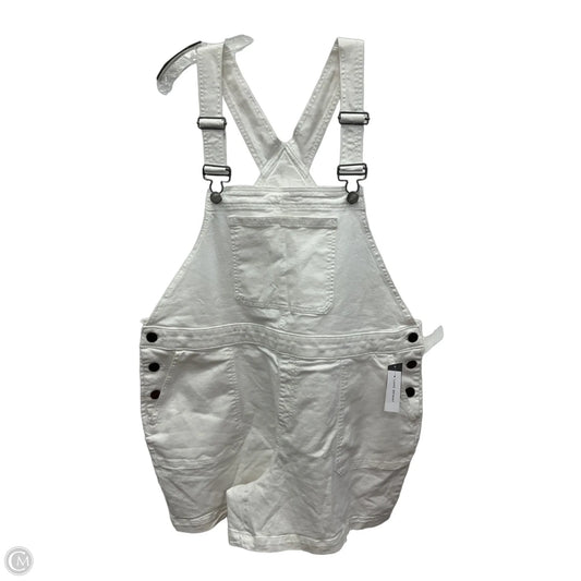 Romper By Lane Bryant In White Denim, Size: 22
