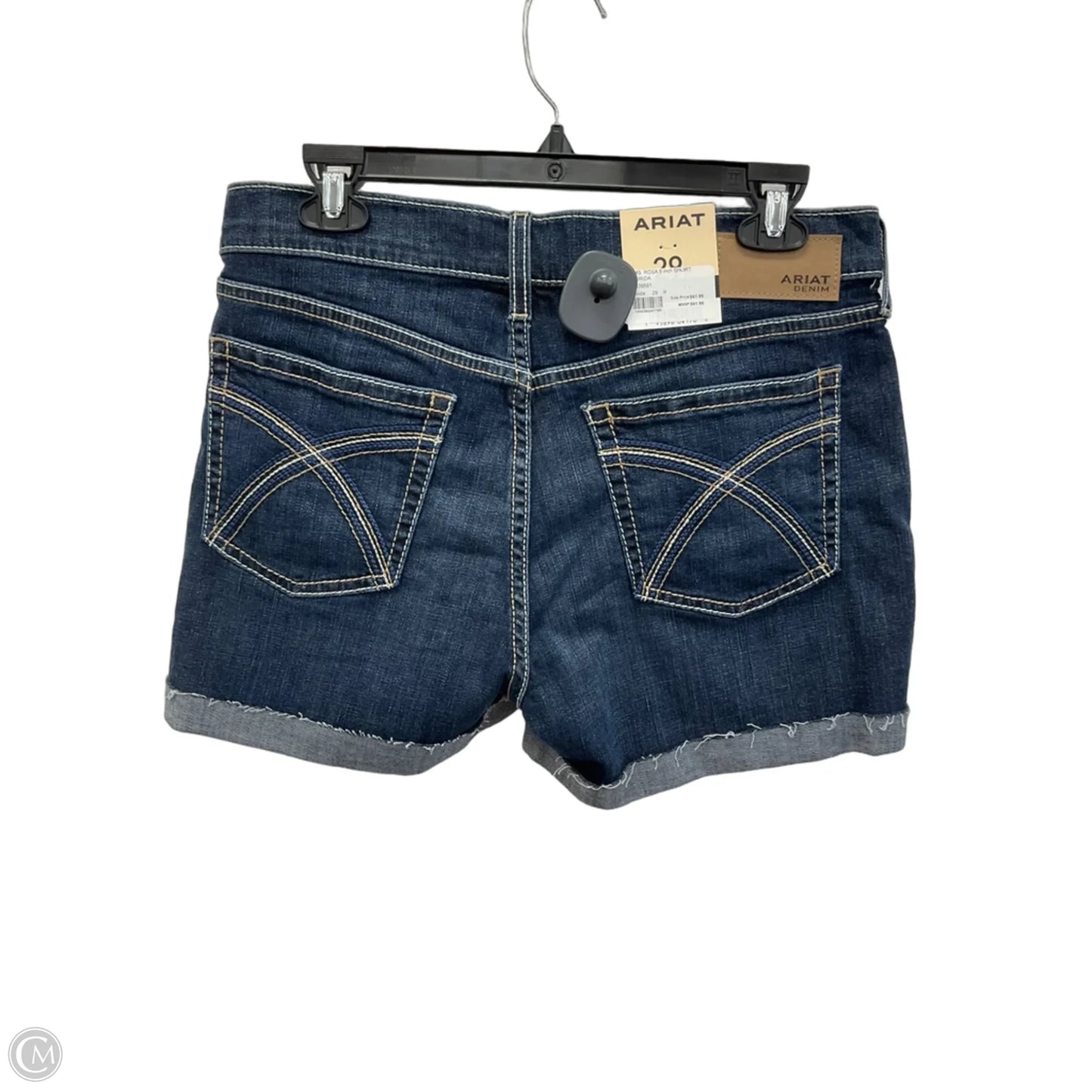 Shorts By Ariat In Blue Denim, Size: 6
