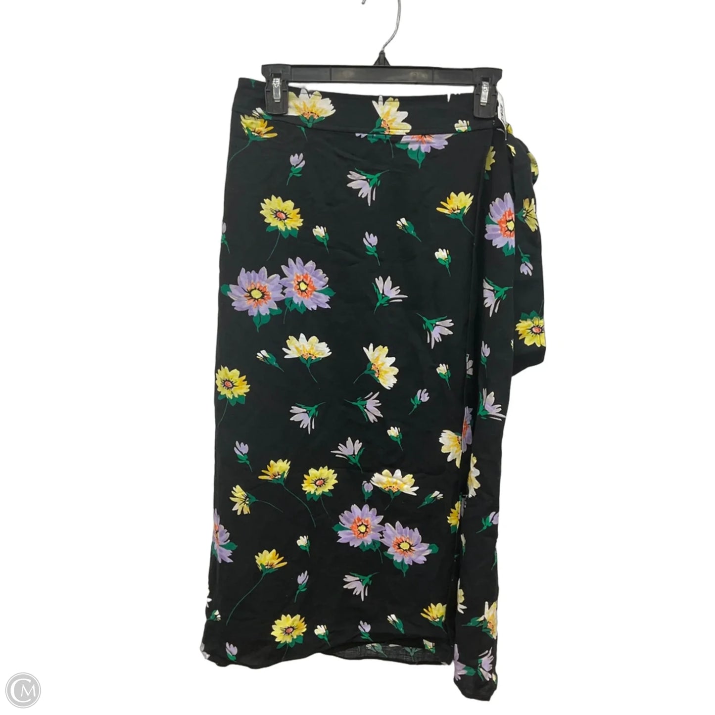 Skirt Midi By Loft In Floral Print, Size: S