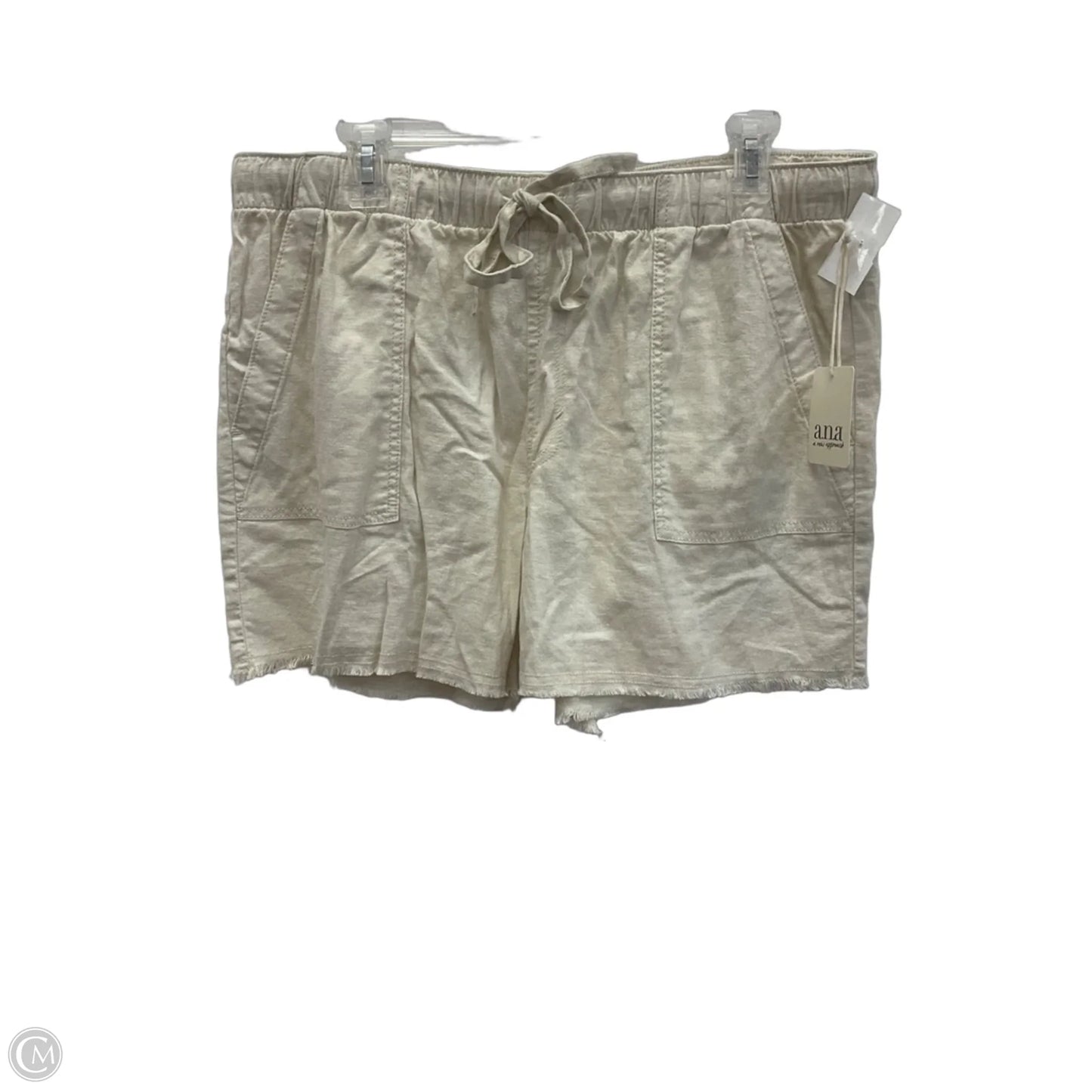Shorts By Ana In Cream, Size: L