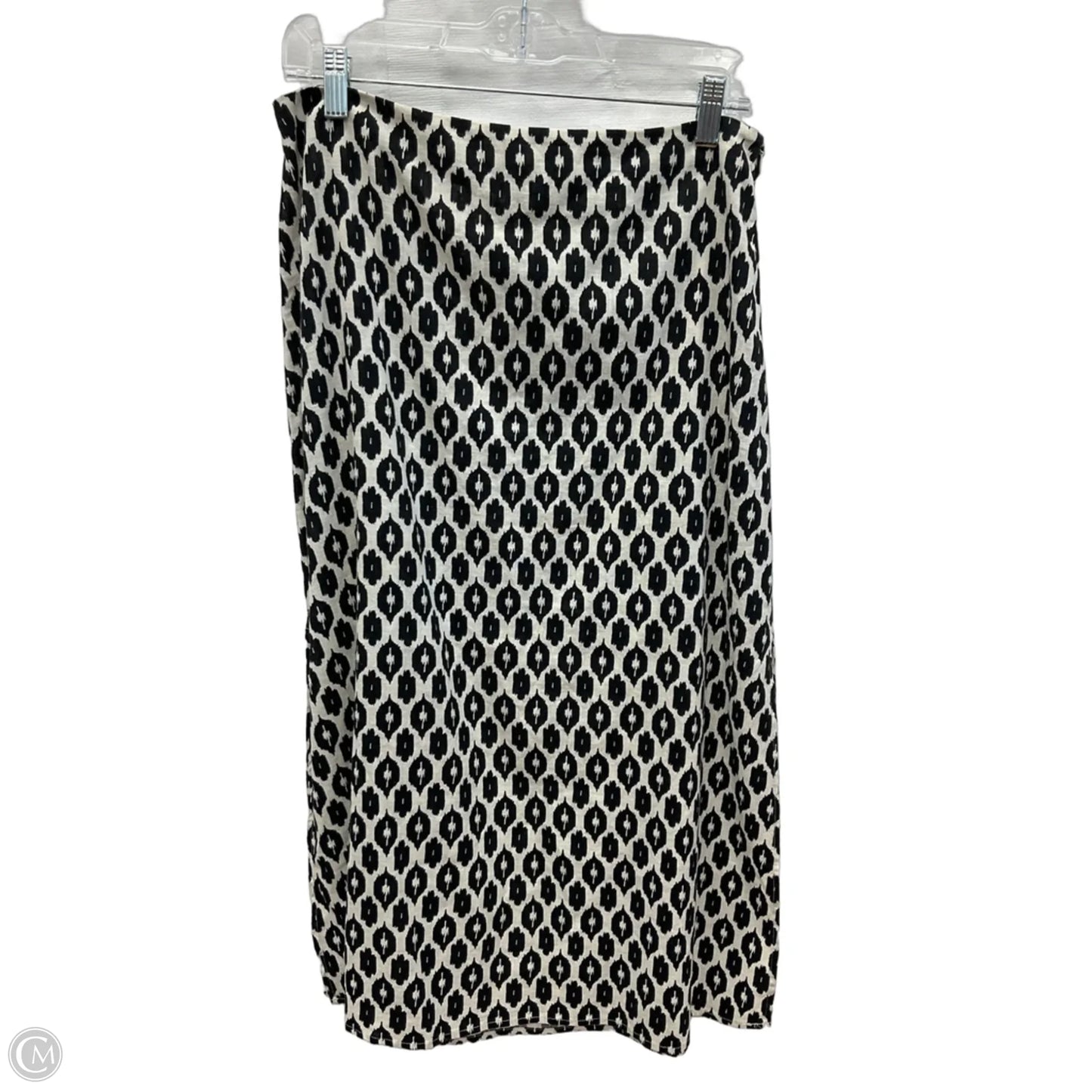 Skirt Maxi By Marine Layer In Black & Cream, Size: M