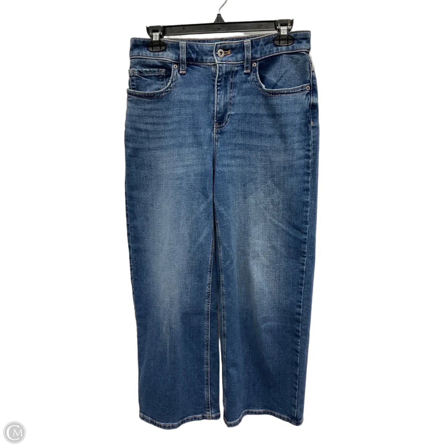 Jeans Cropped By Talbots In Blue Denim, Size: 2
