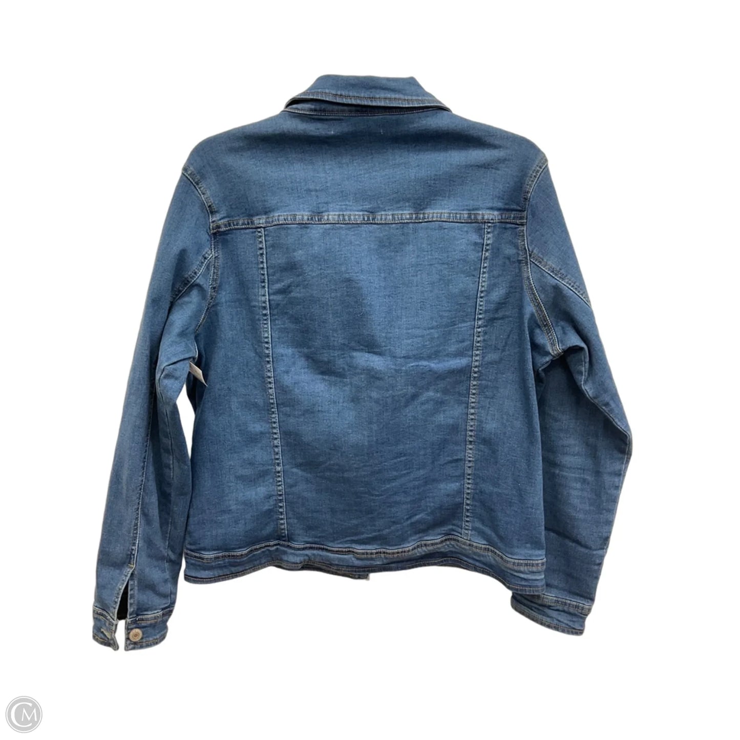 Jacket Denim By Cmf In Blue Denim, Size: Xl