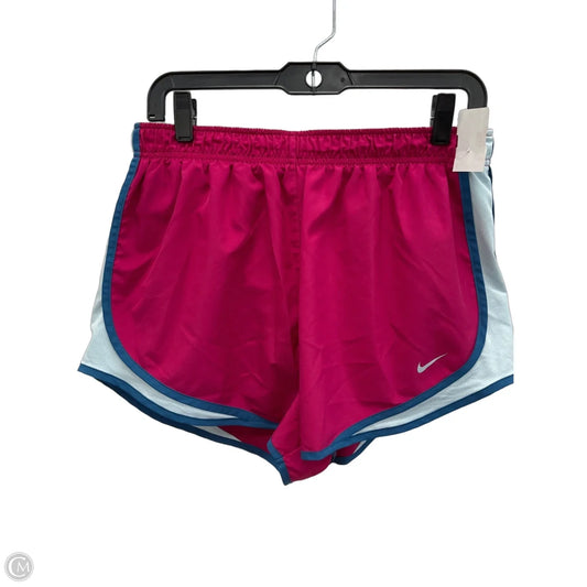 Athletic Shorts By Nike Apparel In Pink, Size: L