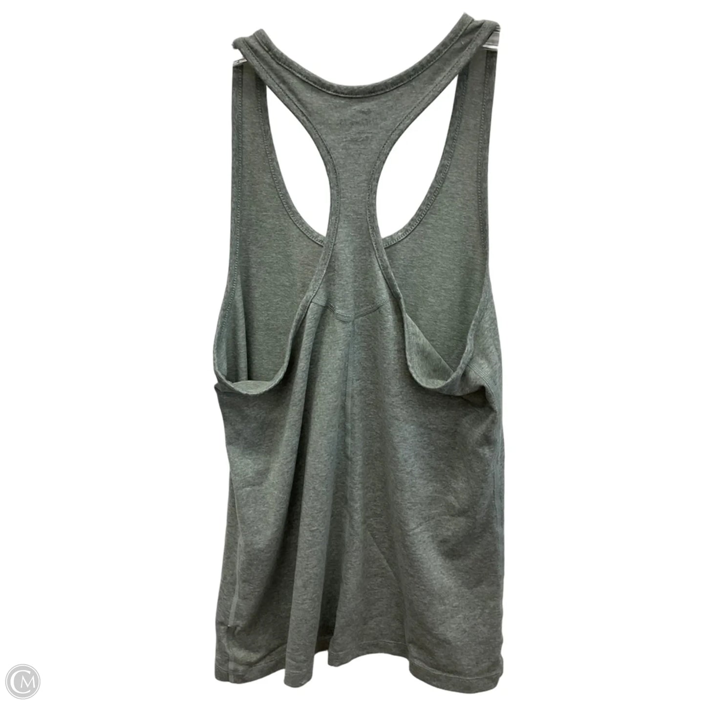 Athletic Tank Top By Nike Apparel In Grey, Size: M